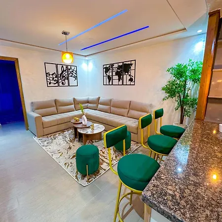 Veluxa - Luxury Holiday Homes - Centric Flat Tánger Habitación foto